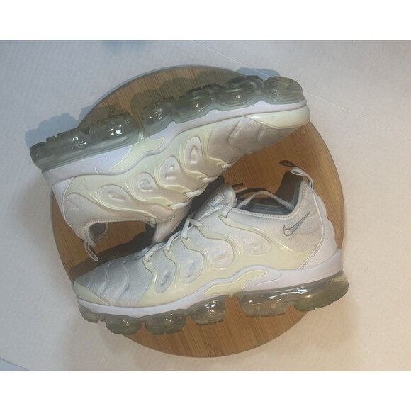 Nike Air VaporMax Plus “Triple White” (924453-100) 2020 Men’s Size 11 - Picture 5 of 8